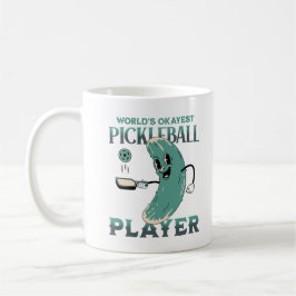 's Werelds Okayest Pickleball Speler Fun Picklebal Koffiemok