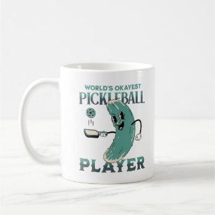's Werelds Okayest Pickleball Speler Fun Picklebal Koffiemok