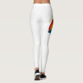 's Werelds Okayest Vriend - grappige vriend Retro  Leggings (Achterkant)