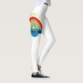 's Werelds Okayest Vriend - grappige vriend Retro  Leggings (Rechts)