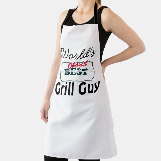 's Werelds 'Okayist' Grill Guy Funny Mannen Schort (Insitu)