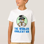 's Werelds oudste Kind Snowman T-shirt (Voorkant)