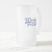 's Werelds oudste papieren Matglas Bierpul (Voorkant rechts)