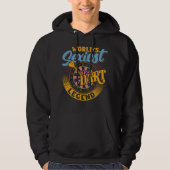 's Werelds Sexiest Dart Legend - Grappige Dart Kam Hoodie (Voorkant)
