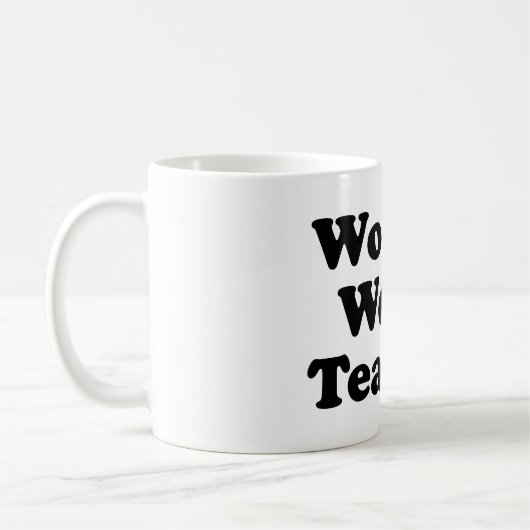 's werelds slechtste leraar koffiemok (Links)