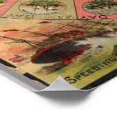 's Werelds wereldbol circuitster Poster (Hoek)