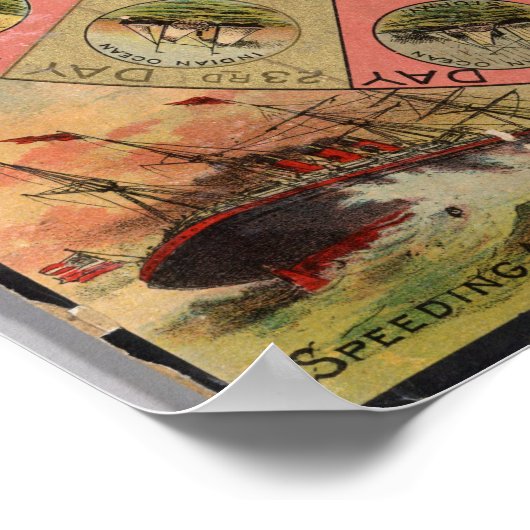 's Werelds wereldbol circuitster Poster (Hoek)