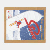 S zogen - Er is altijd een sneeuwpromo-Poster Fleece Deken (Voorkant (Horizontaal))
