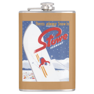 S zogen - Er is altijd een sneeuwpromo-Poster Heupfles