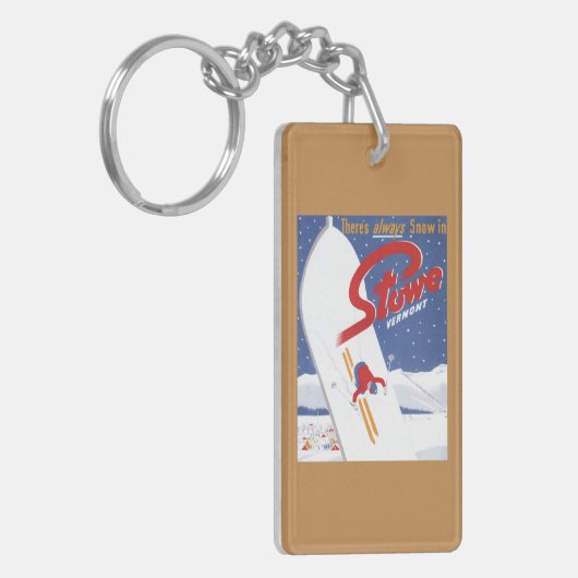 S zogen - Er is altijd een sneeuwpromo-Poster Sleutelhanger (Voorkant Links)