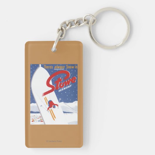 S zogen - Er is altijd een sneeuwpromo-Poster Sleutelhanger (achterkant)