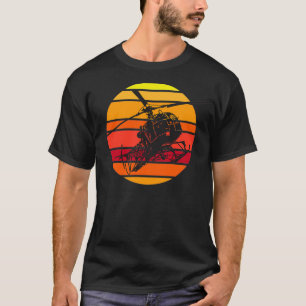 SA 315B Lama Helikopter Sunset T-shirt