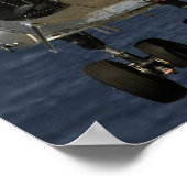 Sa-330 de Helikopter van de poema Poster (Hoek)