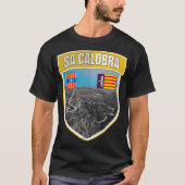 Sa Calobra Mallorca Shield T-shirt (Voorkant)