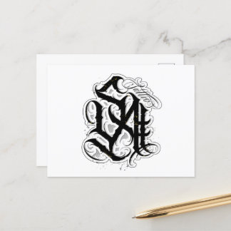 SA Chicano Letter Briefkaart