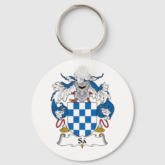 Sa Family Crest Sleutelhanger (Voorkant)