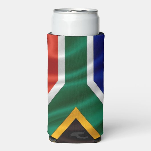 SA Flag Howzit Seltzer Blikjeskoeler (Seltzer Voorkant)