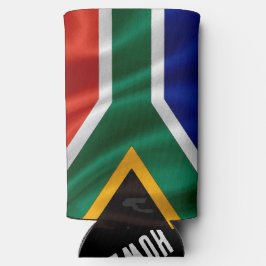SA Flag Howzit Seltzer Blikjeskoeler