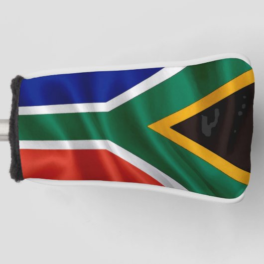 SA Flag Putter Golfheadcover (Voorkant)