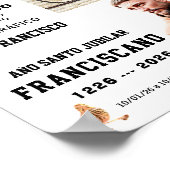 Sa Francisco de Assisi Glanzende Poster (Hoek)