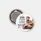 Sa  Francisco de Assisi Glossy Poster Magneet (Voorkant / Achterkant)