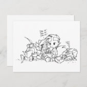 SA KINDEREN BRIEFKAART (Voorkant / Achterkant)