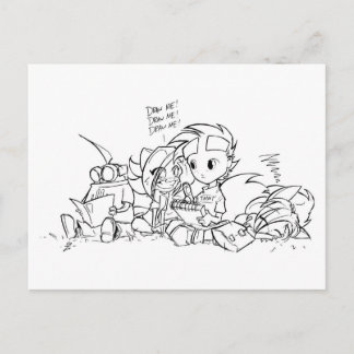 SA KINDEREN BRIEFKAART