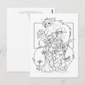 SA Liga Briefkaart (Voorkant / Achterkant)