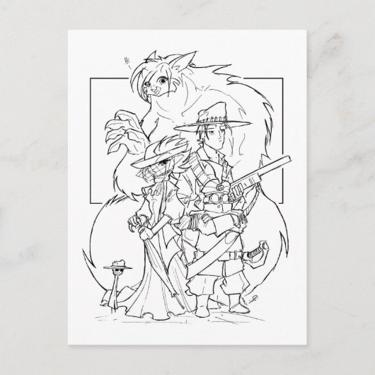 SA Liga Briefkaart (Voorkant)