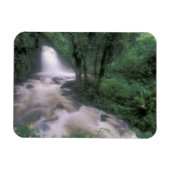 SA, Peru, S.H. Machu Picchu, Cascade en cloud Magneet (Horizontaal)