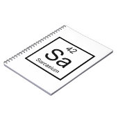 Sa Sarcasium Element Notitieboek (Linkerzijde)