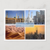 SA Saudi-Arabië - Moskee - Mecca - Rub Al Khali - Briefkaart (Voorkant)