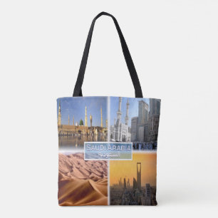 SA Saudi-Arabië - Moskee - Mecca - Rub Al Khali - Tote Bag
