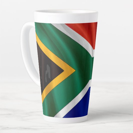 SA-vlag Latte Mok (Linkerhoek)