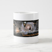 SAAA logo bumpersticker Grote Koffiekop (Voorkant)