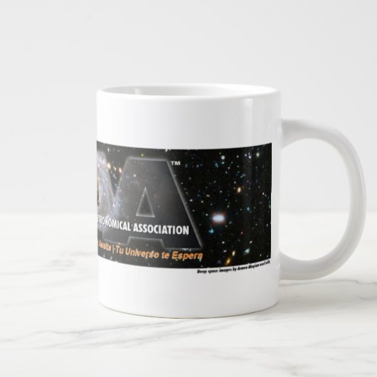 SAAA logo bumpersticker Grote Koffiekop (Rechts)