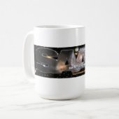 SAAA logo bumpersticker Koffiemok (Voorkant links)