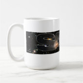 SAAA logo bumpersticker Koffiemok (Links)