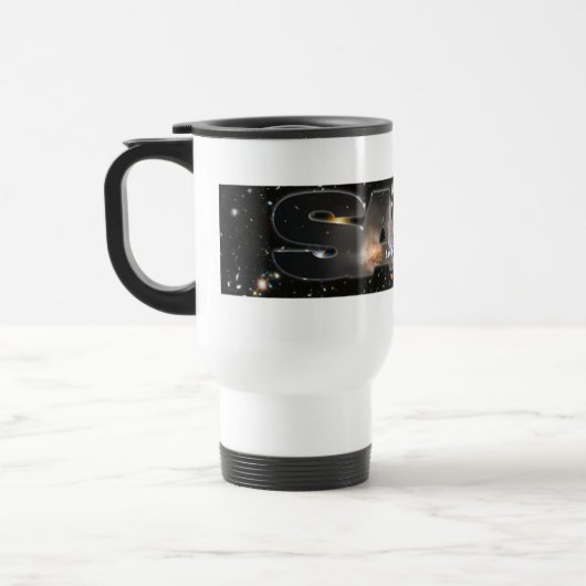 SAAA logo bumpersticker Reisbeker (Links)