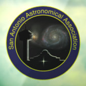 SAAA-logo, helder venster bellen Raamsticker (Vel 3)