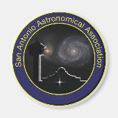 SAAA-logo kleine magneet (Voorkant)