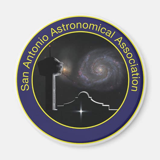 SAAA-logo kleine magneet (Voorkant)