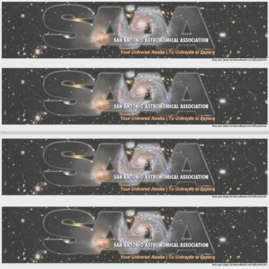 SAAA logo stickers (Voorkant)