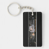 SAAA rectangle key chain Sleutelhanger (Voorkant)