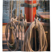 Saaasoned Schooner Douchegordijn (Voorkant)