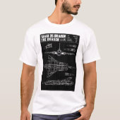 Saab 35 Draken T-shirt (Voorkant)