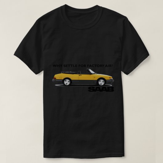 SAAB 900 CONVERTIBEL T-SHIRT (Design voorkant)