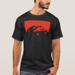 Saab 900 SPG/Aero - alleen rood op donkere shirten T-shirt<br><div class="desc">Saab 900 SPG/Aero klassiek - in rood voor donkere shirten. Klik op de knop "Kies uw stijl en kleur" om de kledingkleur en -stijl te wijzigen in alles wat u wilt.</div>