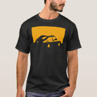 Saab 900 SPG/Aero - Geel op donkere shirten