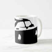 Saab 900 SPG/Aero — mok zwart afbeelding (Voorkant rechts)